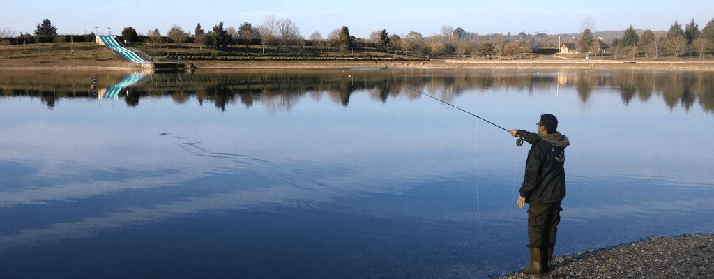 Pêche à la mouche En Isère - Domaine des 3 Lacs du Soleil Trept