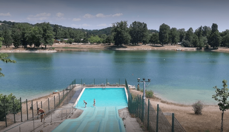 Toboggan Camping les 3 Lacs du Soleil Trept en Isère