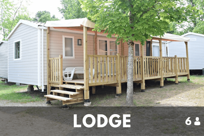 Mobilheim 3 Schlafzimmer 2 Badezimmer zu vermieten für Ihren Urlaub in Isère auf Camping les 3 lacs du soleil