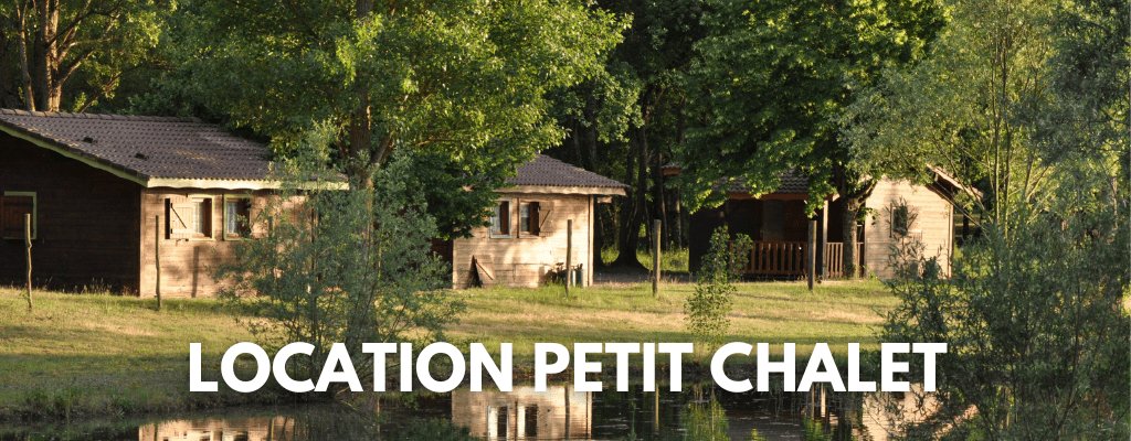 Locaiton chalet - Domaine les 3 lacs du soleil pour les sessions pêche