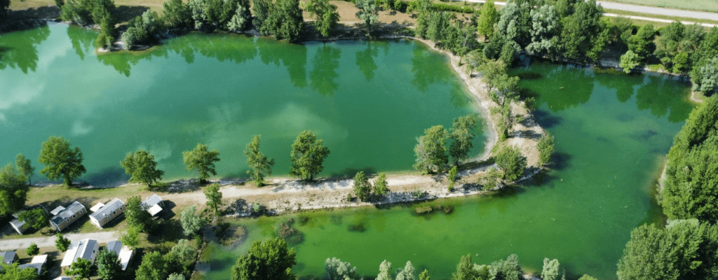 Pêche à la carpe - Domaine des 3 lacs du soleil à Trept en Isère