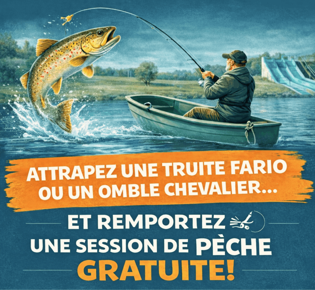 Concours Pêche à TREPT - 3 LACS DU SOLEIL