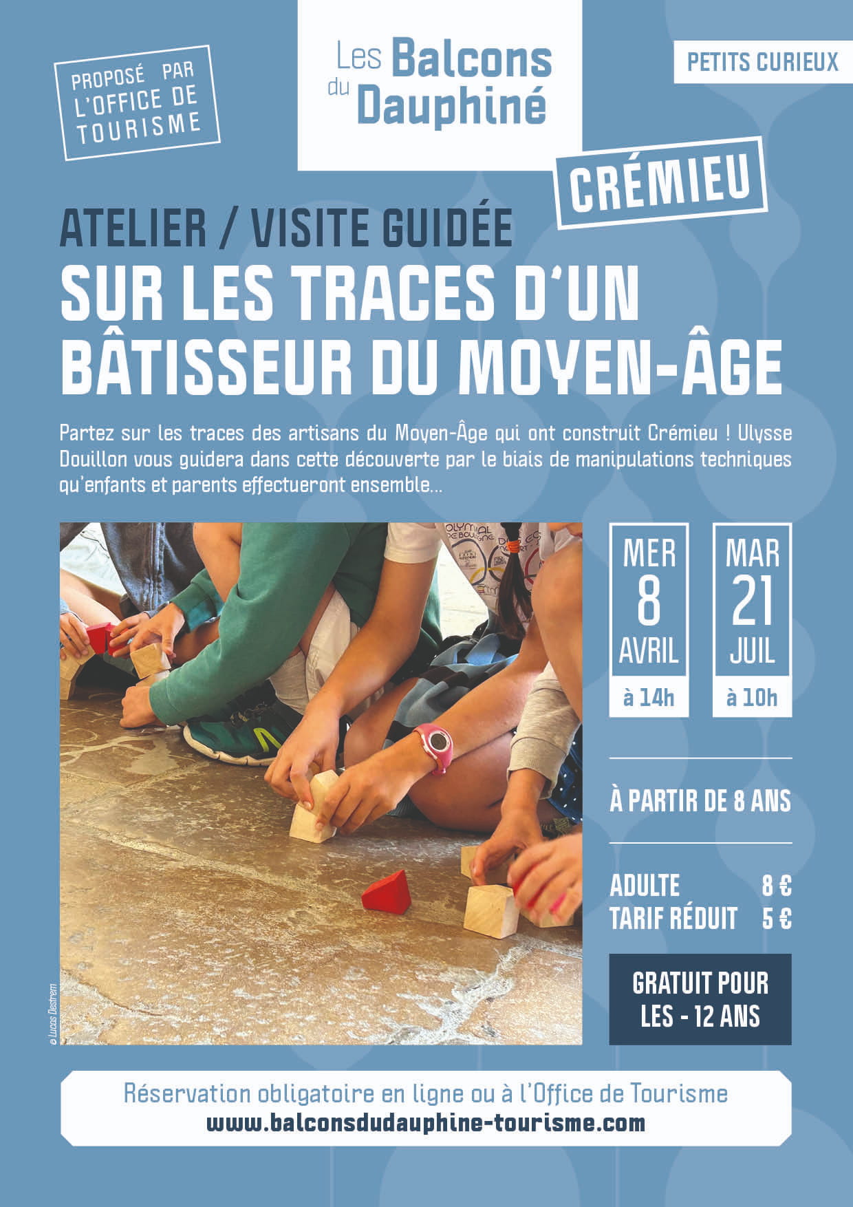 'un bâtisseur du Moyen-Âge - Crémieu - Office de Tourisme des Balcons du Dauphiné