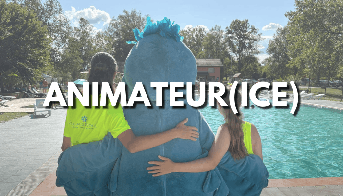 Offre d'emploi saisonnier - Camping les 3 lacs du soleil en Isère : Animateur