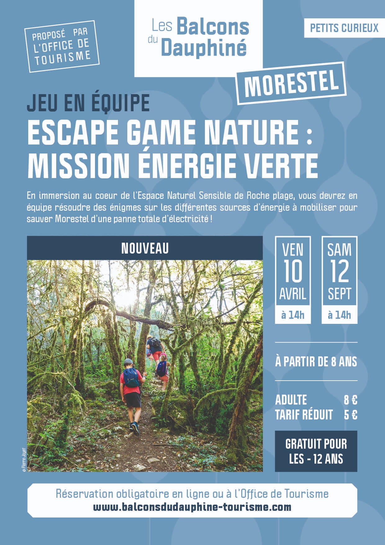 Escape game nature mission énergie verte - Morestel - Office de Tourisme des Balcons du Dauphiné