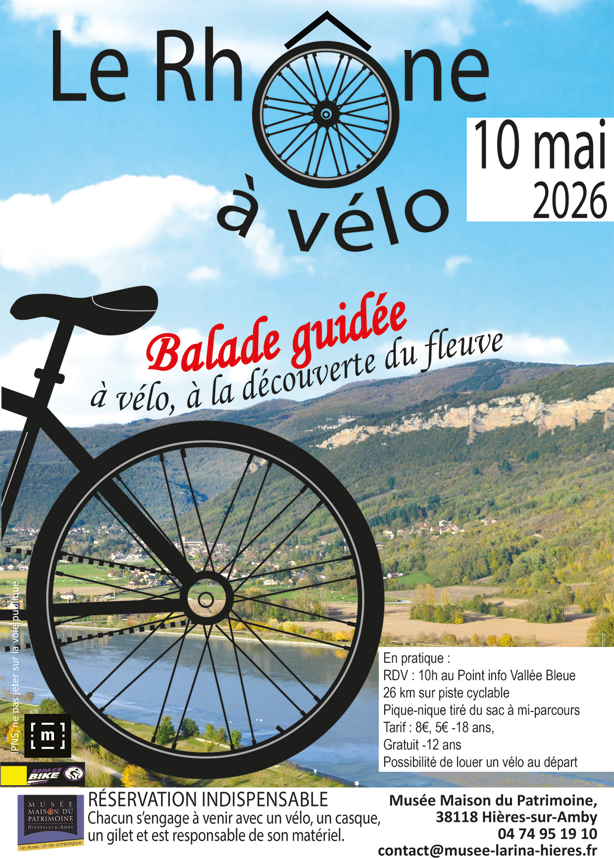 affiche 2026 Vélo