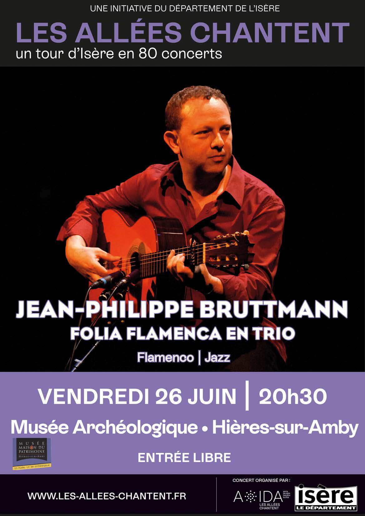 affiche concert