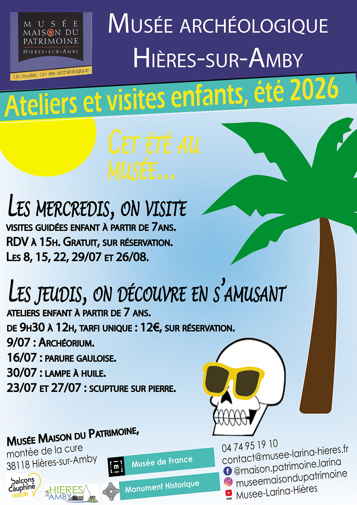 affiche vacances